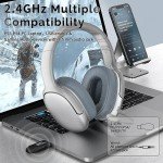 Wireless Gaming Headset for PS4, Xbox, PC