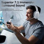Wireless Gaming Headset for PS4, Xbox, PC