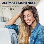 Tribit Wireless Headset with AI Noise Canceling