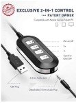 Mpow Wired Ear-Pad Headset - Black
