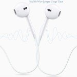 3.5MM Wired Earbuds for iPhone Compatibility