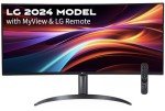 LG 34" WQHD Curved Smart Monitor 100Hz