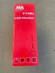 17" Retro Square LCD Monitor with Speakers