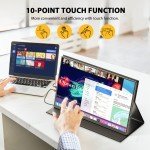 2024 18.5'' Portable Touchscreen 120Hz Monitor