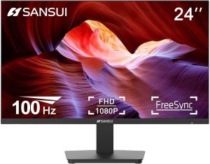 SANSUI 24" 100Hz Ultra-Slim PC Monitor