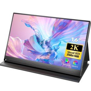 16" 2K QHD Portable Monitor with Type-C Connection