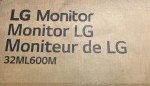 LG 32" IPS W-LED 1920x1080 Monitor