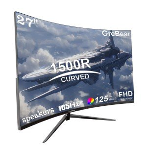 27-Inch Curved Gaming Monitor 165Hz FHD 1ms