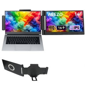 AEEZO 14.1" FHD Portable Monitor for Laptops