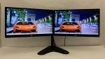 HP VH24 24" Dual Widescreen IPS Monitors