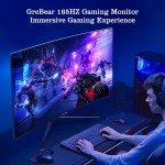 27-Inch Curved Gaming Monitor 165Hz FHD 1ms