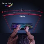 27-Inch Curved Gaming Monitor 165Hz FHD 1ms