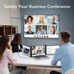 Portable Tri-Screen Monitor Extender for Laptops