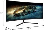 Viotek 34" Curved 100Hz 1440p Gaming Monitor