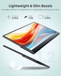 UPERFECT 15.6" Full HD Portable Gaming Monitor