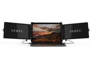 Xebec Tri Screen Dual 10.1" Full HD Monitors