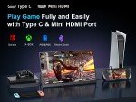 18.5" 1080p Portable Gaming Monitor with USB C