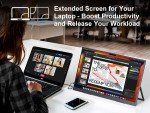 18.5" 1080p Portable Gaming Monitor with USB C