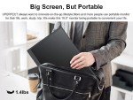 18.5" 1080p Portable Gaming Monitor with USB C