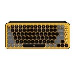 Logitech Pop Keys Wireless Mechanical Keyboard - Blast Yellow