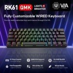 60% Mechanical Gaming Keyboard - RGB Backlit Type C
