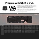 Keychron K5 Pro Wireless Mechanical Keyboard - Brown Switch