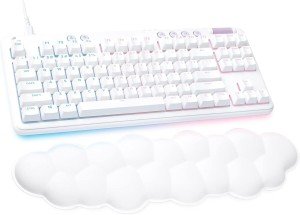 Logitech G713 Wired Mechanical Gaming Keyboard - White (Linear Clicking)