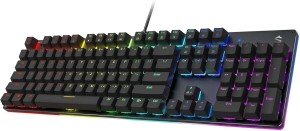 RGB Mechanical Gaming Keyboard LED Backlit Wired Keyboard  for Desktop PC