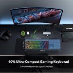 60% Mechanical Gaming Keyboard - RGB Backlit Type C