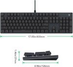 RGB Wired Mechanical Gaming Keyboard for PC