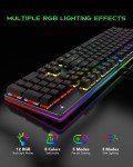 RGB Wired Mechanical Gaming Keyboard for PC