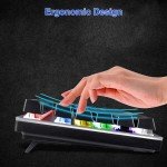 LED Backlit Mechanical Gaming Keyboard 104 Keys