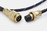 Blue Samurai Custom Coiled Mechanical Keyboard Cable