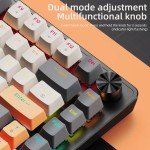 APAYADO K82 75% Wired Gaming Keyboard - Blue Switches