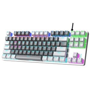 Altec Lansing RGB Mechanical Gaming Keyboard - White/Gray