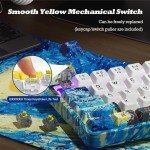 MIHIYIRY Starry Night RGB Wireless Mechanical Keyboard