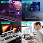 Lighted Wired USB Keyboard with 104 Keys