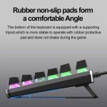 Altec Lansing RGB Mechanical Gaming Keyboard - White/Gray
