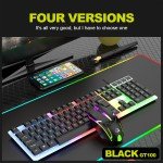 RGB LED Mechanical Gaming Keyboard and Mouse Set