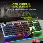 RGB LED Mechanical Gaming Keyboard and Mouse Set