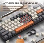 60% Wireless Mechanical Keyboard for Desktop PC