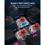 AUKEY KMG12 104-Key Mechanical Gaming Keyboard