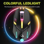 RGB LED Mechanical Gaming Keyboard and Mouse Set