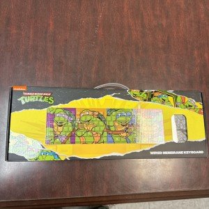 TMNT Nickelodeon Wired Gaming Keyboard