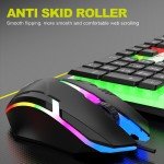 RGB LED Mechanical Gaming Keyboard and Mouse Set