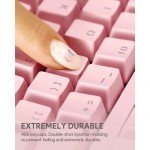 AUKEY Pink Mechanical Gaming Keyboard 108 Keys