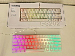 K112 RGB 60% Wired Mechanical Gaming Keyboard - White