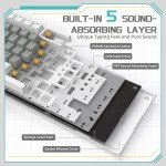 AJAZZ AK820 RGB Hot Swappable Mechanical Keyboard