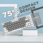 AJAZZ AK820 RGB Hot Swappable Mechanical Keyboard