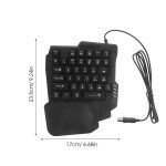 Compact Mechanical Gaming Keyboard with Programmable Keys